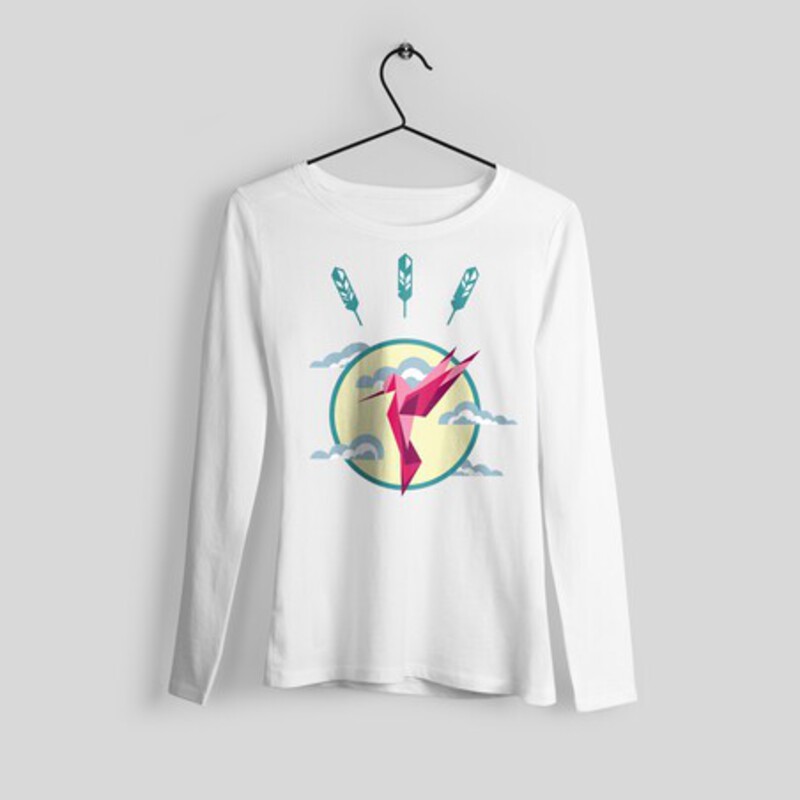 Pull imprimé colibri Pull imprimé colibri