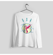 Pull imprimé ours brun